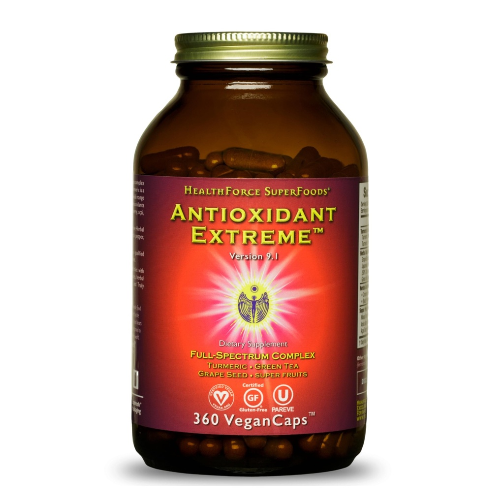 GEZONDHEIDSFORCE SUPERFOODS Antioxidant Extreme - 360 Vegan Capsules