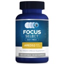 Focus Selecteer sojavrije AREDS2 gebaseerd oog vitamine-mineraal supplement - AREDS2 gebaseerd supplement voor ogen (180 ct. 90 dagen aanbod) - AREDS2 gebaseerd lage zinkformule - oogzichtsupplement en vitamine, 1 verpakking