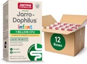 Jarrow Formules Jarro-Dophilus Infant Liquid Probiotic, Dietary Supplement, Intestinal Health Support voor zuigelingen, 1 miljard CFU per portie, 0,51 Fl Oz, 30 Day Supply, (pakket van 12)