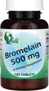 Wereld Biologisch Bromelain - 500 Mg - 100 Capsules