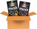HALLS Minists Cherry and Honey Citroen Sugar Free Cough Drops Variety Pack, 2 Bags, 4 Packs (96 Total Drops)