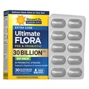 Renouveler Life Extra Care Go-Pack Capsules Probiotiques, Supplément quotidien soutient la santé immunitaire, digestif et respiratoire, L. Rhamnosus GG, Laiterie, Soy et sans gluten, 30 Million CFU, 30 Ct