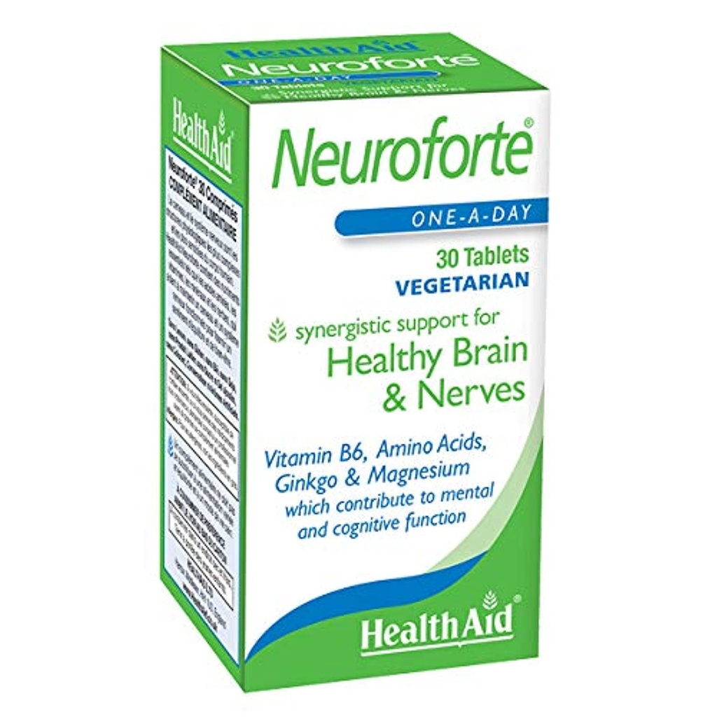 Health Aid NeuroForte (Aminozuur, B Vitamine Complex) 30 tabletten