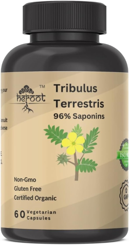 Tribulus Terrestris Supplement voor mannen en vrouwen supplement (verpakking van 120 capsules)