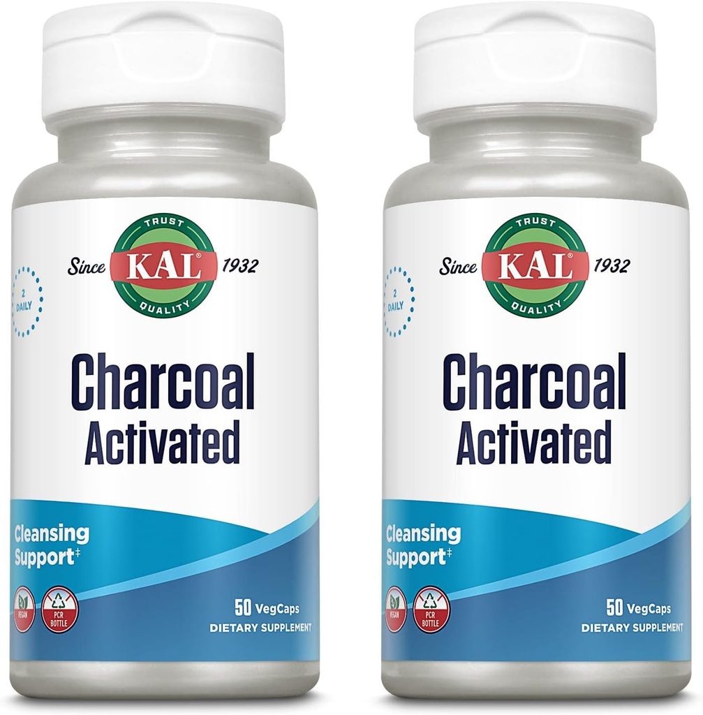 KAL Charbon 280mg - 50 Capsules