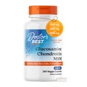 Best Glucosamine Chondroitin Msm van de arts met OptiMSM-capsules, ondersteunt gezonde gezamenlijke structuur, functie en comfort, non-GMO, glutenvrij, sojavrij, 240 telling (verpakking van 1)