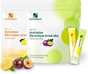 Dynatech Zero Sugar Electrolyte Drink Mix - Lemon, Passion Fruit - Hydration Powder Packets with 10 Electrolytes & Vitamins 