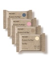 ProMix Nutrition Protein Puff Bars - Variety Pack - Vanille, chocolade, aardbeien, bosbessen - Marshmallow Crispy Treat - High Protein & Low Calorie - 12 Bars