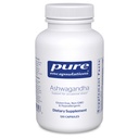 Encapsulations pures Ashwagandha - 500 mg Extrait Ashwagandha - Soutien au métabolisme et au stress - Support immunitaire - Sans OGM et végétalien - 120 capsules