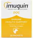 Nutramax Imuquin Immune Health Supplement Powder for Dogs and Puppies - Met Beta Glucans, Marine Lipiden, Vitaminen en Mineralen, 30 Packets