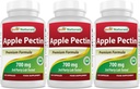 Best Naturals Apple Pectin 700 mg - Dieetvezel - Intestinale ondersteuning - 120 capsules (Pack of 3)