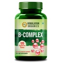 Himalaya Organics Vitamine B Complex met 100% RDA B1, B2, B3, B5, B6, B9 & B12 