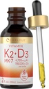 Carlyle Vitamin D3 K2 Drops 2 Fl Oz 