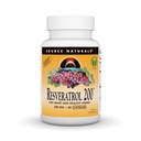 Bron Naturals Resveratrol, voor hart- en gezonde veroudering* - 200 mg- 60 Vegetarische Capsules