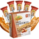 Glutenvrije proteïnerepen, 5 caramel gezonde proteïnerepen voor actieve levensstijlen, ideale proteïnerepen voor maaltijdvervanging, perfecte hoge proteïnerepen voor spierherstel en duurzame energie
