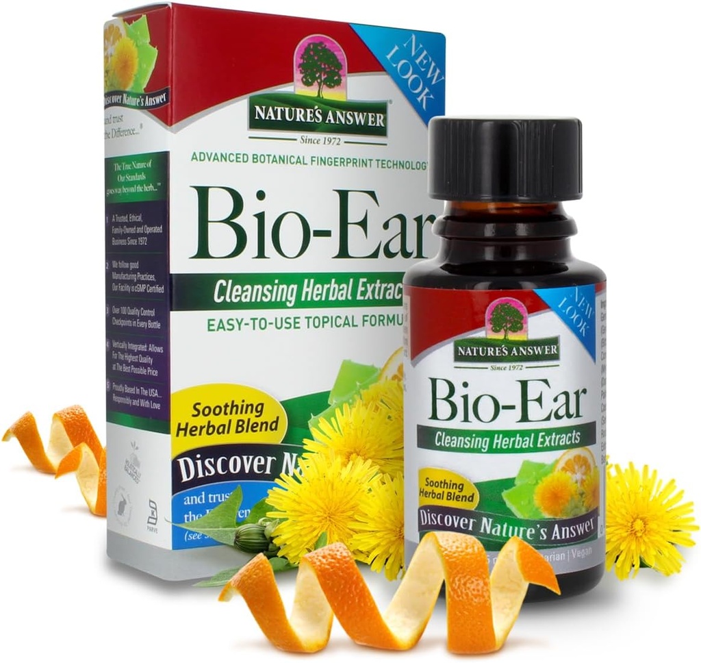Antwoord Bio-Ear Topical Formula, 0,50-Ounce