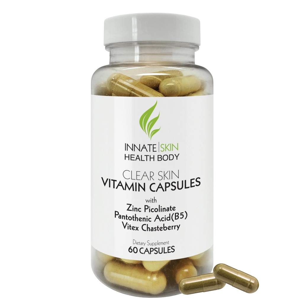 Clear Skin Acne Vitaminen Capsules 