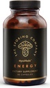 Energie - Paddestoelensupplement - Cordyceps, Ashwangandha, Guarana - 3X Meer Paddestoelen - Energie Boost en Uithoudingsvermogen (60 capsules)