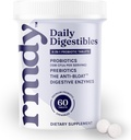 rmdy Constipation, Bloating, & Gas Relief, & Soulagement de la diarrhée, & IBS, probiotique pour la santé digestive & Gut, 60 comprimés de dégel sans sucre
