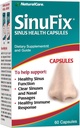 NaturalCare SinuFix Capsules, bevordert gezonde Sinus functie, 60 Tellen