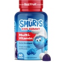 Schtroumpfs Enfants Gommies multivitamines (Multivitamines) Gommies multivitamines pour enfants avec 15 vitamines et minéraux (Multivitamines et Minéraux) Fabriqués avec des fruits réels (Multivitamines et Minéraux) Docteur Développé (Médecin) Non-OGM et pas d'arôme ou de couleurs artificiels (Multivitamines et Minéraux) 60 Gommies