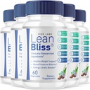 (5 Pack) Lean Bliss gewichtsverlies pillen, Lean Bliss Fat Burning Formula, LeanBliss Advanced Metabolisme Capsules voor natuurlijk gewicht management en bloedondersteuning, LeanBliss Dietary Supplement (300 capsules)