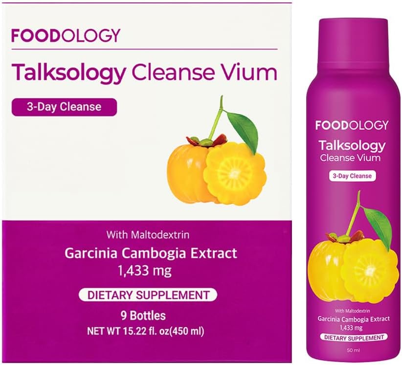 FOODOLOGY Talksology Cleanse Vium (3 dagen) - Garcinia Cambogia Schoten met vitamine