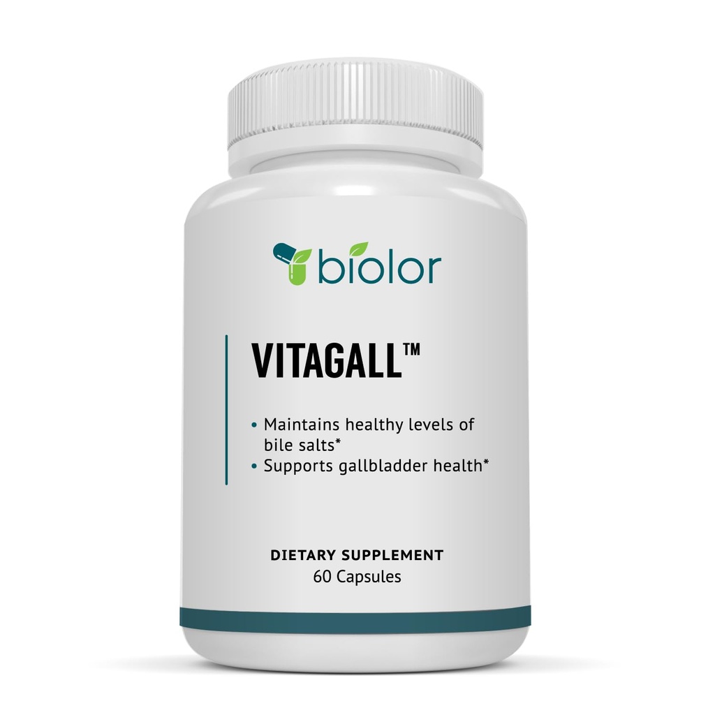 VitaGallTM Le meilleur supplément santé Gallbladder - Nettoyage naturel Gallbladder avec Chanca Piedra et extrait d'artichaut - Formule Gallbladder pour un système digestif sain, Gallbladder et foie
