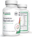 Vegan Digestieve Enzymen Capsules voor Digestieve Gezondheid - Ondersteuning Gut Health voor vrouwen en mannen, Super Enzymen Ondersteuning Immuniteit en Verlichting Ontsteking - Non-GMO, 60 Capsules