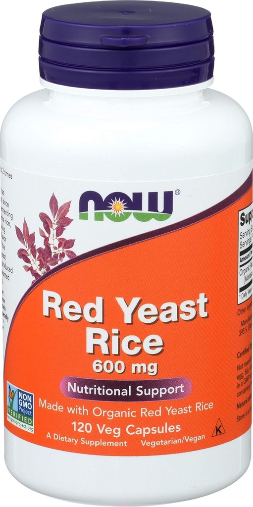Nu Foods SPO Red Gist Rice 600mg, 120 CT