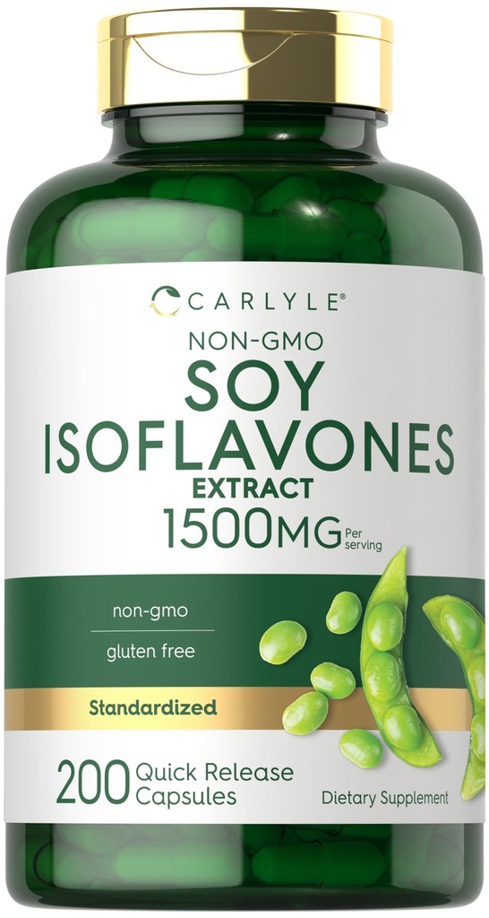 Carlyle Soy Isoflavonen voor vrouwen en mannen 1500mg 