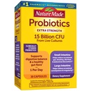 Probiotiques faits de la nature pour la santé digestive Extra Strength 15 milliards UFC de cultures vivantes, probiotiques pour les femmes et les hommes, 30 capsules probiotiques, 30 jours d'approvisionnement
