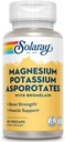 Solaray Magnesium en Kalium Asporotaten w/Bromelain, Gezonde Elektrolyt, Spier, Hart & Cellular Ondersteuning, 60 VegCaps