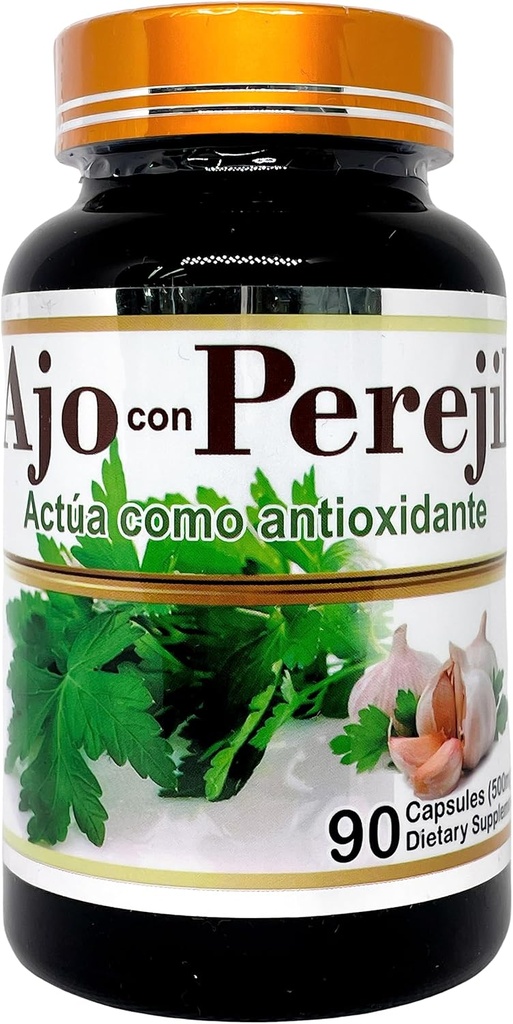 AJO con Perejil (garlic and petroleum Extract) 500mg 45 porties