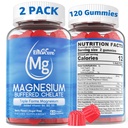 Magnesium Gummies - Triple Magnesium Complex, Magnesium Glycinate Gummies 