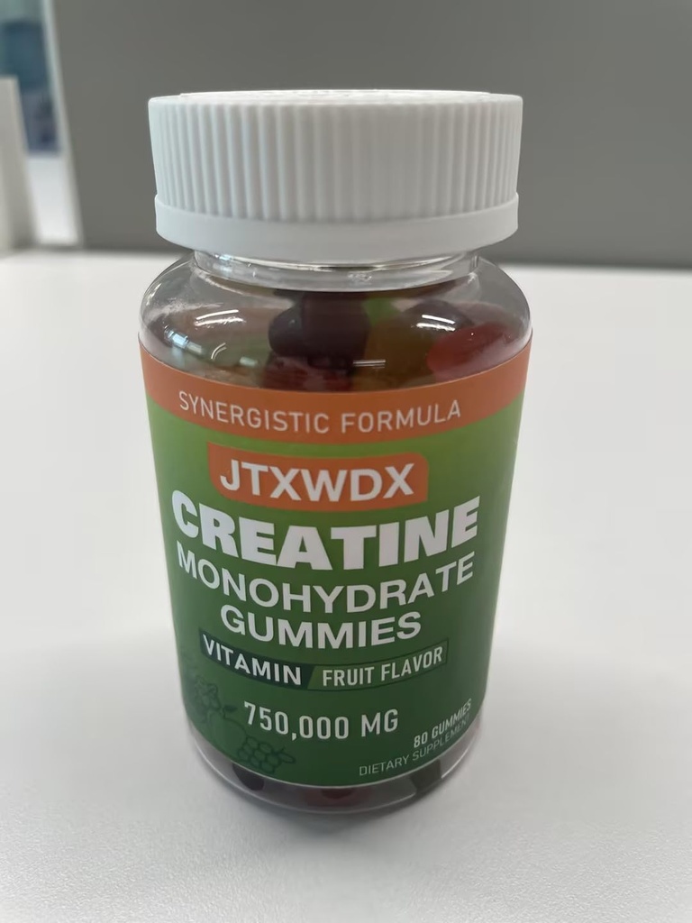 Gommies monohydratées de créatine pour hommes compléments alimentaires