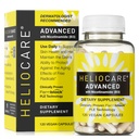 Heliocare Advanced Niacin B3 Supplement: Fernblock PLE Extract 240mg Per portie - Ondersteunt huidcelgezondheid W/Antioxidant Rich Vitamine B3 Niacin 500 mg - 120 Vegan Capsules