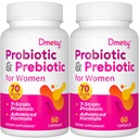 Probiotiques vaginaux, 70 milliards d'UFC Probiotiques pour femmes, 13-en-1 femmes Probiotiques et prébiotiques organiques pour vaginal, urinaire, pH équilibre, immune, intestin et digestif, santé bloomante - 4 mois approvisionnement