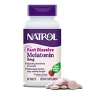 Natrol 5mg Fast Solution Tablets Melatonine Aardbei smaak