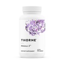 THORNE - Melaton-3-3 mg Melatonin Supplement - soutient les rythmes normaux circadiens, le repos et la relaxation* - NSF certifié pour le sport - sans gluten, lait et soja - 60 capsules