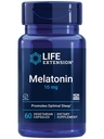 Levensverlenging Melatonine, 10 mg, gezonde dosis, onze hoogste beschikbare dosering, voor slaapondersteuning, gezonde immuunrespons, oxidatieve stressverdediging, vegetarisch, 60 capsules