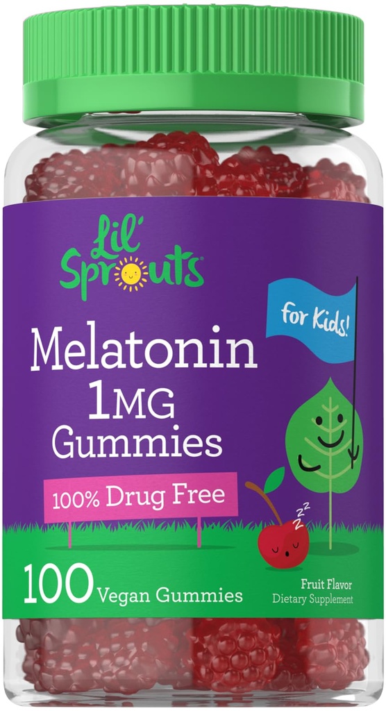 Carlyle Kids Melatonine Gummies 1 mg 100 Tellen 