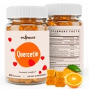 Quercetin 500mg Gummies for Kids met Bromelain, Vitamine C & D3, Stinging Nettle & Licorice, Seasonal Balance & Body Defenses, Vegan, 120 Gummies
