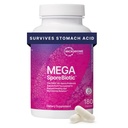 Microbiome Labs MegaSporeBiotic Probiotics for Women & Men - Spore-Based Probiotic for Gut Health & Digestief Support - Shelf-Stable, Travel-Friendly, Heren & Womens Probiotics (180 Capsules)