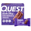Quest Nutrition Bake Shop, Chocolade Brownies, 10g Proteïne, 2g Net Carbs, 1g Suiker, 4 Tellen