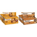 Quest Nutrition Crispy Chocolate Peanut Butter Hero Proteine Bar, 18g Proteïne en Chocolade Pindakaas Bars, Hoog Proteïne, Low Carb, Glutenvrij, Keto Vriendelijk, 12 Tellen