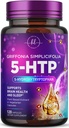 5-HTP supplement - 200mg per portie - Extra sterkte 5HTP van Griffonia Simplicifolia - Ondersteunt rustgevende slaap, natuurlijke rust & hersenen gezondheid - 5 Hydroxytryptofaan - Gebotteld in de VS - 120 capsules