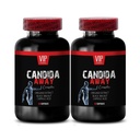 arabinogalactan, darmflora supplement, aloë vera blad poeder organisch - CANDIDA AWAY COMPEX - oregano olie capsules, alsem supplement capsules, immuun booster, candida ondersteuning - 2 flessen 120 capsules