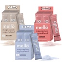 mellö Magnesium Superblend Bundle - Lavenderberry, Granaatappel & Unflavored- Magnesium Glycineer met L-Theanine, GABA & Trace Minerals- Ondersteunt Slaap, Ontspannen, en Balanced Energy- 3 x 10-Packs