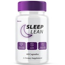 Sleep Lean Pills, Official Sleep Lean Dietary Supplement Capsules for Nighttime PM Support Aid, SleepLean Supps All Natural Maximum Strength Premium Over Night Deep Calming Relaxation Formula (60 Ct)
